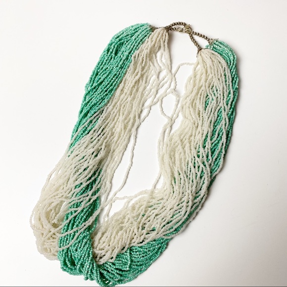 Jewelry - Turquoise and White Beaded Necklaces